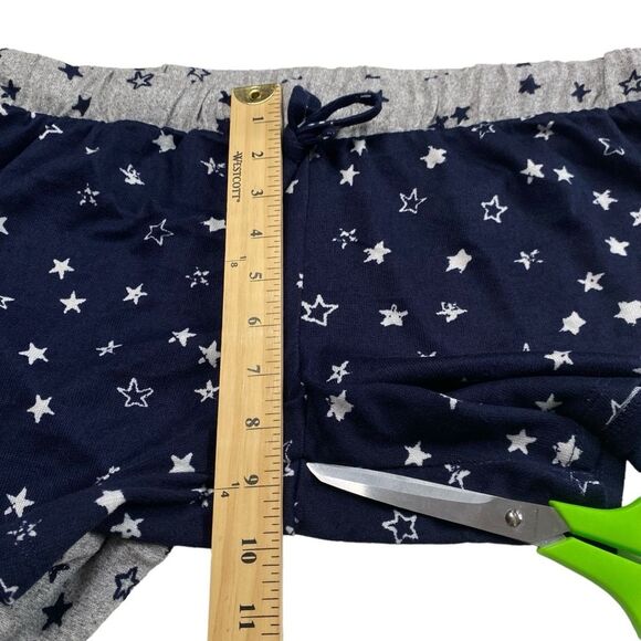 Lucky Brand Soft Two Piece Celestial Pajama Set Tank & Shorts Stars Sz M - Picture 9 of 12